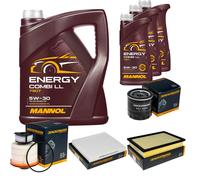 DENCKERMANN Controllo Set MANNOL Combi LL 5W-30 8L Per Toyota Hilux VIII