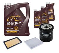 DENCKERMANN Controllo Set MANNOL Combi LL 5W-30 8L Per Toyota RAV 4 V 2.5