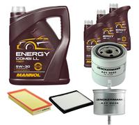 DENCKERMANN Controllo Set MANNOL Combi LL 5W-30 8L Per Volvo S40 I 2.0 V40