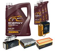 DENCKERMANN Controllo Set MANNOL Combi LL 5W-30 8L Per VW Beetle Cabriolet