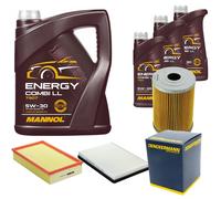DENCKERMANN Controllo Set MANNOL Combi LL 5W-30 8L Per VW Passat Variant 2.8
