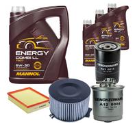 DENCKERMANN Controllo Set MANNOL Combi LL 5W-30 8L Per VW Transporter IV Bus