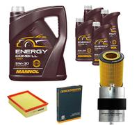 DENCKERMANN Controllo Set MANNOL Combi LL 5W-30 9L Per BMW 3er Cabriolet