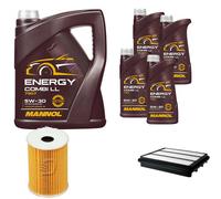 DENCKERMANN Controllo Set MANNOL Combi LL 5W-30 9L Per Chevrolet Epica 2.0 D