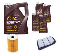 DENCKERMANN Controllo Set MANNOL Combi LL 5W-30 9L Per Chevrolet Nubira