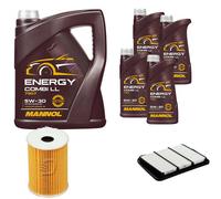 DENCKERMANN Controllo Set MANNOL Combi LL 5W-30 9L Per Chevrolet Nubira