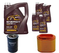 DENCKERMANN Controllo Set MANNOL Combi LL 5W-30 9L Per Hyundai H-1 Kasten
