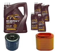 DENCKERMANN Controllo Set MANNOL Combi LL 5W-30 9L Per Hyundai H-1 Kasten