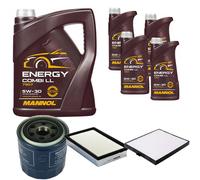 DENCKERMANN Controllo Set MANNOL Combi LL 5W-30 9L Per KIA Carnival II 2.9