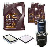 DENCKERMANN Controllo Set MANNOL Combi LL 5W-30 9L Per KIA Carnival II 2.9