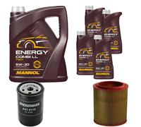 DENCKERMANN Controllo Set MANNOL Combi LL 5W-30 9L Per Lancia Kappa Coupe