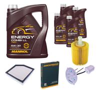 DENCKERMANN Controllo Set MANNOL Combi LL 5W-30 9L Per Lexus IS III 250