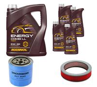 DENCKERMANN Controllo Set MANNOL Combi LL 5W-30 9L Per Nissan Pick-Up 2.4