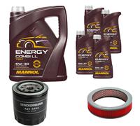 DENCKERMANN Controllo Set MANNOL Combi LL 5W-30 9L Per Nissan Pick-Up 2.4