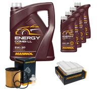 DENCKERMANN Controllo Set MANNOL Combi LL 5W-30 9L Per Toyota Avensis Kombi