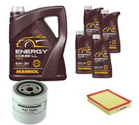DENCKERMANN Controllo Set MANNOL Combi LL 5W-30 9L Per Volvo 740 2.3 2.0 V90