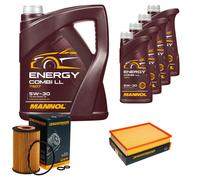 DENCKERMANN Controllo Set MANNOL Combi LL 5W-30 9L Per VW Crafter 30-50