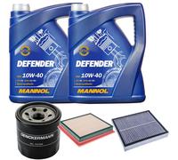 Denckermann Controllo Set Mannol Defender 10W-40 10L Per Infiniti G Cabriolet