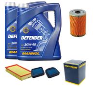 Denckermann Controllo Set Mannol Defender 10W-40 10L Per Mercedes E-Klasse