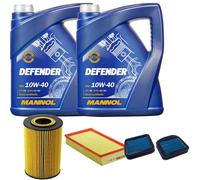 Denckermann Controllo Set Mannol Defender 10W-40 10L Per Mercedes E-Klasse