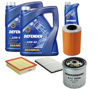 Denckermann Controllo Set Mannol Defender 10W-40 11L Per Mercedes-Benz Vito