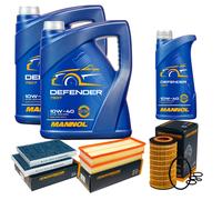Denckermann Controllo Set Mannol Defender 10W-40 11L Per Mercedes S-Klasse