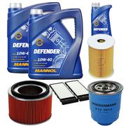 Denckermann Controllo Set Mannol Defender 10W-40 11L Per Nissan Patrol GR V