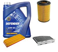 Denckermann Controllo Set Mannol Defender 10W-40 5L Per Audi A3 Sportback S3