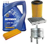 Denckermann Controllo Set Mannol Defender 10W-40 5L Per Audi A3 Sportback S3