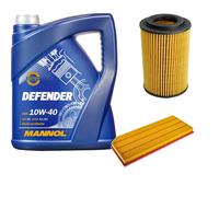 Denckermann Controllo Set Mannol Defender 10W-40 5L Per Audi A3 Sportback S3