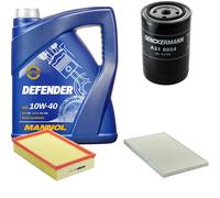 Denckermann Controllo Set Mannol Defender 10W-40 5L Per Audi A6 1.9 TDI