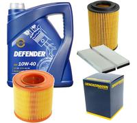Denckermann Controllo Set Mannol Defender 10W-40 5L Per Audi A6 2.0 TFSI