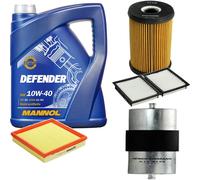 Denckermann Controllo Set Mannol Defender 10W-40 5L Per BMW 3er Compact 316g