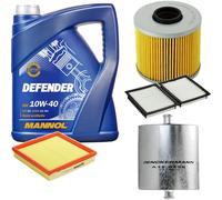 Denckermann Controllo Set Mannol Defender 10W-40 5L Per BMW 3er Compact 316i