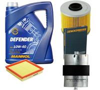 Denckermann Controllo Set Mannol Defender 10W-40 5L Per BMW 3er Compact 316i
