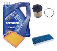 Denckermann Controllo Set Mannol Defender 10W-40 5L Per Citroën Jumpy Kasten