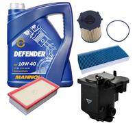 Denckermann Controllo Set Mannol Defender 10W-40 5L Per Citroën Jumpy Kasten