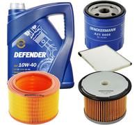 DENCKERMANN Controllo Set MANNOL Defender 10W-40 5L Per Citroën Xsara 1.9 SD