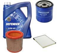 Denckermann Controllo Set Mannol Defender 10W-40 5L Per Citroën Xsara Coupe