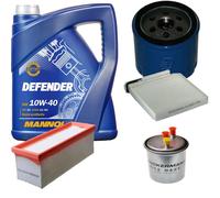 Denckermann Controllo Set Mannol Defender 10W-40 5L Per Dacia Duster Logan