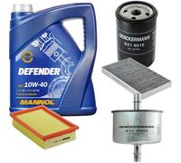 Denckermann Controllo Set Mannol Defender 10W-40 5L Per Fiat Brava 1.6 16V