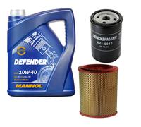 Denckermann Controllo Set Mannol Defender 10W-40 5L Per Fiat Doblo 1.6 16V