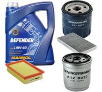 Denckermann Controllo Set Mannol Defender 10W-40 5L Per Fiat Marea Weekend