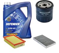 Denckermann Controllo Set Mannol Defender 10W-40 5L Per Fiat Marea Weekend