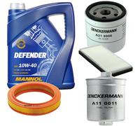 Denckermann Controllo Set Mannol Defender 10W-40 5L Per Ford Fiesta III 1.1