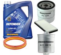 Denckermann Controllo Set Mannol Defender 10W-40 5L Per Ford Fiesta III 1.4