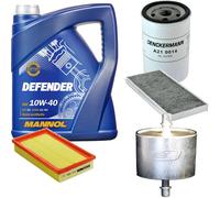 Denckermann Controllo Set Mannol Defender 10W-40 5L Per Ford Focus Turnier