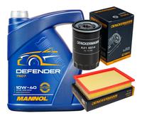 DENCKERMANN Controllo Set MANNOL Defender 10W-40 5L Per Ford Galaxy 2.3 16V