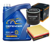 DENCKERMANN Controllo Set MANNOL Defender 10W-40 5L Per Ford Scorpio II 2.9I