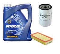 DENCKERMANN Controllo Set MANNOL Defender 10W-40 5L Per Ford Transit Kasten
